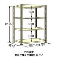 扶桑金属工業 中量ラック 250kg/段タイプ WL2118L04T 1個（直送品 