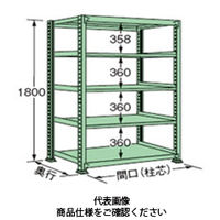 扶桑金属工業 中量ラック 300kg/段タイプ MG1812M05T 1個（直送品）
