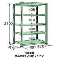 扶桑金属工業 中量ラック 300kg/段タイプ MG2115L05T 1個（直送品）