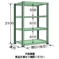扶桑金属工業 中量ラック 300kg/段タイプ MG2118M04T 1個（直送品）