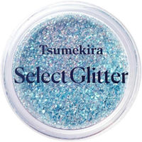 TSUMEKIRA(ツメキラ) ネイルシール ×maki セレクトフラッシュグリッター blue MAK-GLI-003 1セット(3枚)（直送品）