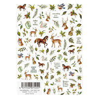 TSUMEKIRA(ツメキラ) ネイルシール DAISYプロデュース15 green forest NN-DAI-123 1セット(3枚)（直送品）