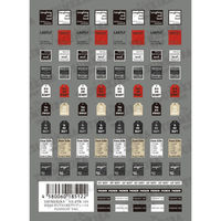 TSUMEKIRA(ツメキラ) ネイルシール MAKI FUTSUKIプロデュース3 FASHION TAG NN-FTK-103（直送品）