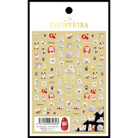 イングカワモト TSUMEKIRA(ツメキラ) ネイルシール 奥畑実奈プロデュース雪と晴ネイルシール NN-OHM-001 1セット(3枚)（直送品）