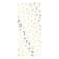 TSUMEKIRA(ツメキラ) ネイルシール SANZOUプロデュース1Onestrokewritingマットゴールド SG-SNZ-106（直送品）