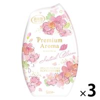 お部屋の消臭力 プレミアムアロマ 玄関 リビング用 部屋用 イニシャルブルーム 400mL 1セット（1個×3） 消臭 芳香剤 エステー