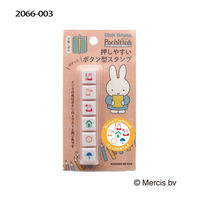 こどものかお Nブルーナ ポチッとシックス チェック&おてんき柄