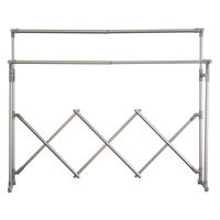 藤栄 布団も干せるアルミ物干し シャンパンゴールド 1組