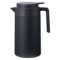 無印良品 広口で洗いやすい 保温保冷 卓上ポット 黒 1.3L 良品計画