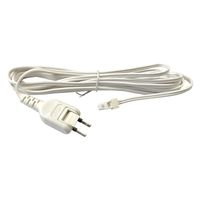 光商事 2芯専用電源コードプラグ5m HB-P2-5000P 1本（直送品）