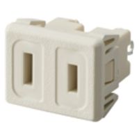 パナソニック はめ込みコンセント ULCSA シロ WCF1011W 1個（直送品）