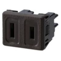 パナソニック はめ込みコンセント横型ULCSA WCF1013A 1個（直送品）