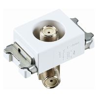 パナソニック 埋込高シールドTVターミナル WCS3814MCW 1個（直送品）