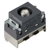 パナソニック 埋込ホーム用高シールドテレビコンセント WCS4711H 1個（直送品）