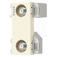 パナソニック FC埋込高シールドTVコンセント2端子 WCS4822 1個（直送品）