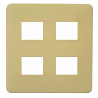 パナソニック フルカラーモダンプレート4コ用・Y WN6004Y 1個（直送品）