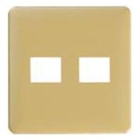 パナソニック フルカラーモダンプレート1コ+1コ用・Y WN6072Y 1個（直送品）