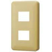 パナソニック フルカラーモダン腰高プレート 2コ用 WN8052Y 1個（直送品）