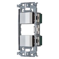 パナソニック SOーSTYLE埋込スイッチセット WNSS50492W 1個（直送品）