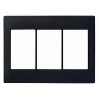 パナソニック アドバンス簡易耐火SWプレート3連用 WTA7339BK 1個（直送品）