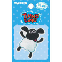 こひつじのティミー ティミー ワッペン 横41mm×縦46mm シール ・ アイロン 接着 両用 HS450-HS16 1セット(3枚入)（直送品）