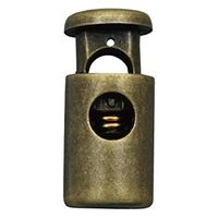 日本紐釦貿易 コードストッパー アンティークゴールド 2個入 LCS3 LCS3-AG 1セット(2個入×5袋/合計（直送品）