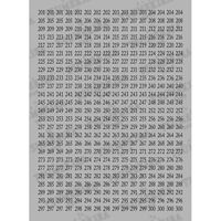 TSUMEKIRA(ツメキラ) ネイルシール カラーチャートナンバーシール 黒 201~300 NN-CCN-203 1セット(3枚)（直送品）