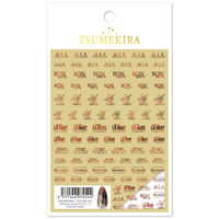 TSUMEKIRA(ツメキラ) ネイルシール effrontee kyokoプロデュース Theorist bekko/セオリスト ベッコウ（直送品）