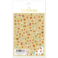 TSUMEKIRA(ツメキラ) ネイルシール Saki Chiba PD Melty Sweets NN-SAK-006 1セット(3枚)（直送品）