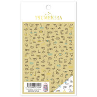 TSUMEKIRA(ツメキラ) ネイルシール SANZOUプロデュース RAKUGAKI BLACK/ラクガキ ブラック NN-SNZ-01（直送品）