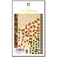 イングカワモト TSUMEKIRA(ツメキラ) ネイルシール 高木政志プロデュース1 乙女花 NN-TAK-001 1セット(3枚)（直送品）