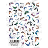 TSUMEKIRA(ツメキラ) ネイルシール SANZOU プロデュース2 Wavy marble SMOKY NN-SNZ-104（直送品）