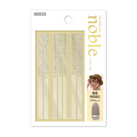 イングカワモト TSUMEKIRA(ツメキラ) ネイルシール noble silk line NO-RIE-101 1セット(3枚)（直送品）