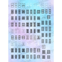 TSUMEKIRA(ツメキラ) ネイルシール オーロラホロ Hanakoプロデュース オーロラフィルムシール MODE LOGO OH-HN（直送品）