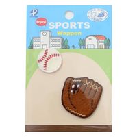 パイオニア スポーツワッペン 野球 RG450-25045 1セット(3枚入)（直送品）