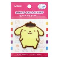 パイオニア サンリオ ワッペン ポムポムプリン SCW550-SCW41 1セット(3枚入)（直送品）