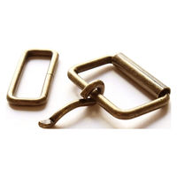 日本紐釦貿易 管美錠 巾約25mm アンティークゴールド 4個入 SGM-KB25-AG 1セット(4個入×5袋/合計（直送品）