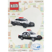 パイオニア トミカ ワッペン パトカー 2個付 TOM650-TOM27 1セット(3枚入)（直送品）
