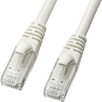 サンワサプライ カテゴリ6Aより線LANケーブル KB-T6AY-05W 1個（わけあり品）