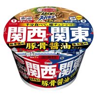超大盛りスーパーカップ2．0倍　豚骨醤油ラーメン　関西風から関東風 1個 エースコック