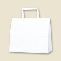 シモジマ H25チャームバッグ 26-2 白無地 003267000 1袋(50枚)