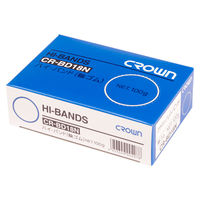 クラウングループ ハイバンド(輪ゴム)箱入 100g CR-BD18N-AM 1箱