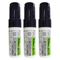 シヤチハタ アートライン角6 黒 3本セット K-50/3Wクロ 1個