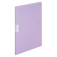 コクヨ クリヤーブックモッテA4S20枚P紫 A4縦 紫 20ポケット ラ-LM20V 1冊
