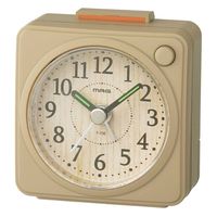 ノア精密 MAG（マグ）電子音目覚まし時計 ミニモク ナチュラル