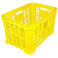 安全興業 採集コンテナ 黄 底メッシュ 4560172724006-6 1個