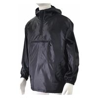 ヤマショウ 撥水防寒ヤッケ あったか胴わた入 胸ポケット付き ブラック L YBC-007BKL 1着（直送品）