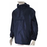 ヤマショウ 撥水防寒ヤッケ あったか胴わた入 胸ポケット付き ネイビー M YBC-007NVM 1着（直送品）