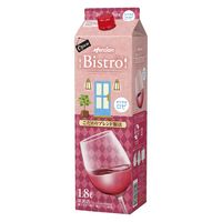 メルシャン ビストロ かろやかロゼ ワイン 中口　1.8L パック 1本