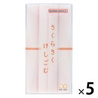 サンスター文具 さくらさくケシゴム  消しゴム S4220200 1セット（1個×5）